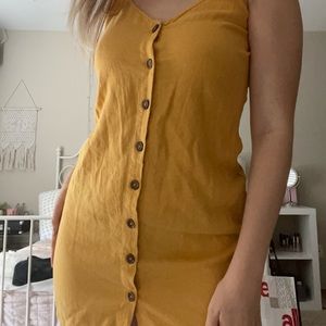 yellow dress